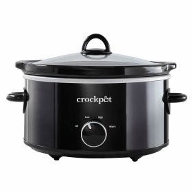 4-Quart Classic Slow Cooker, Black 4-Quart Classic Slow Cooker, Black